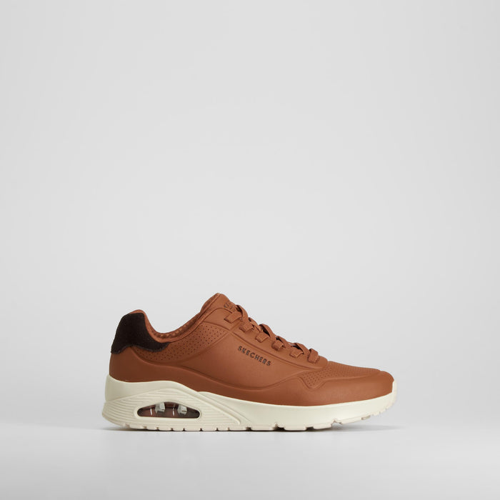 Zapatilla deportiva street UNO marrΓ³n SKECHERS