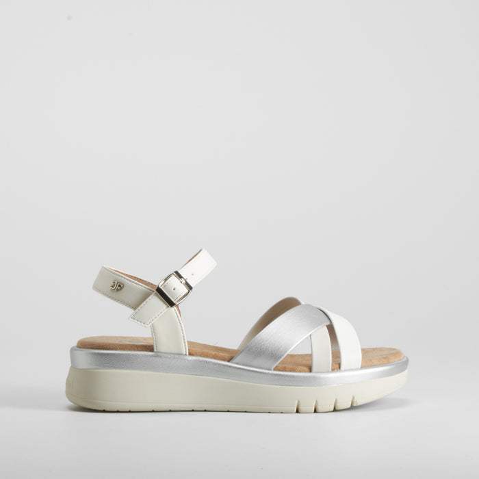 Sandalia bio de cuΓ±a plata COMFEET