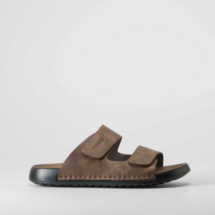 Sandalia bio doble velcro marrΓ³n COMFEET