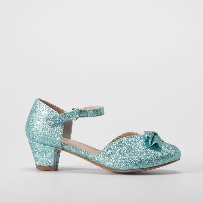 Zapato tacΓ³n abierto azΓΊl OH GIRL