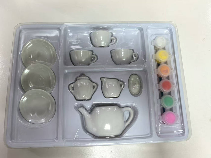 ArtKids Paint Your Own Cool Paint Teapot Set