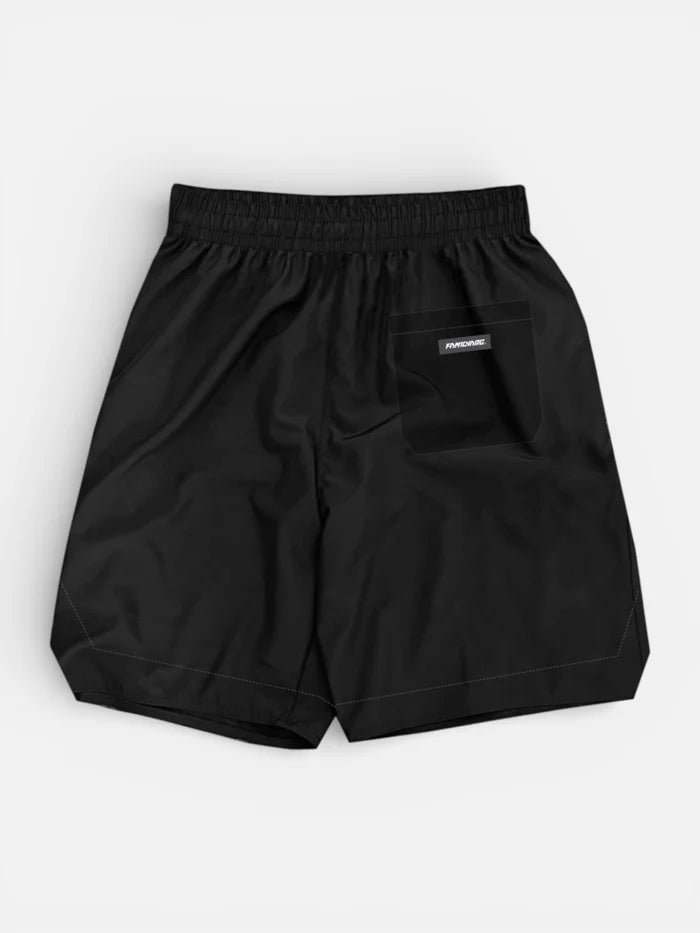 Bermuda Short Familyarg Panther Rustico Negro