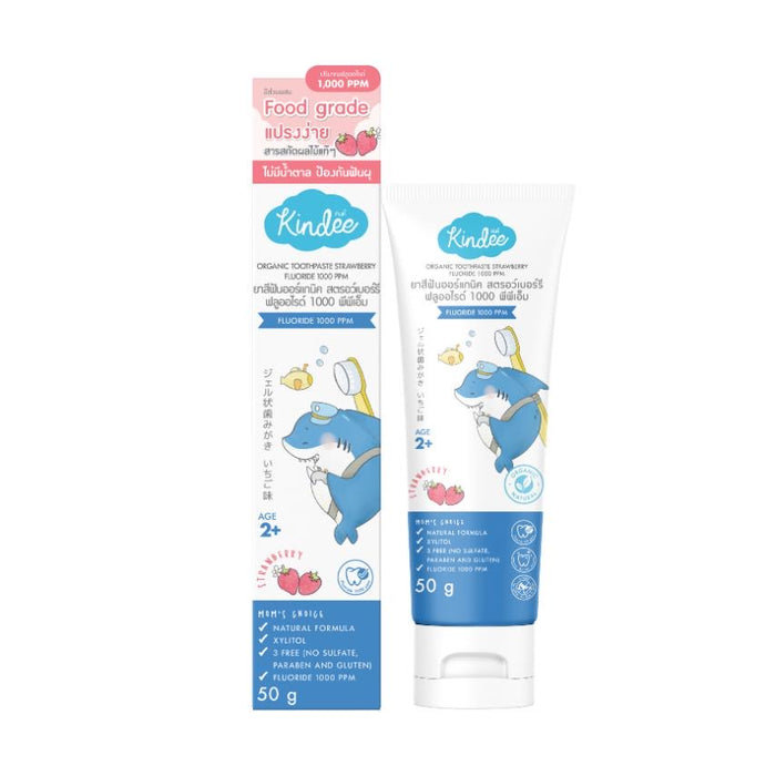 Kindee Organic Toothpaste 2y+ (1000 ppm)