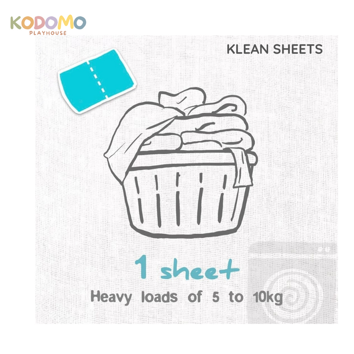 Klean Sheets Laundry Detergent