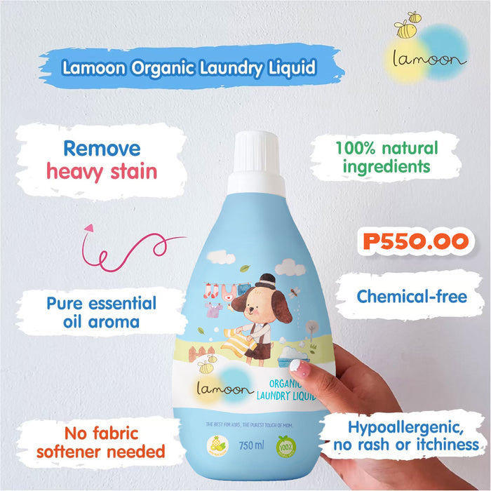 Lamoon Organic Laundry Liquid Detergent