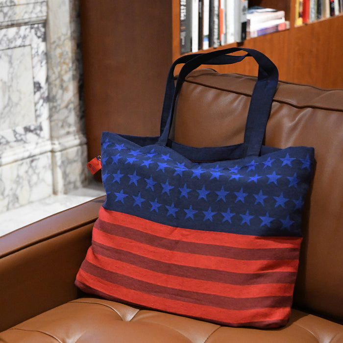NYPL U.S. 250 Woven Tote Bag