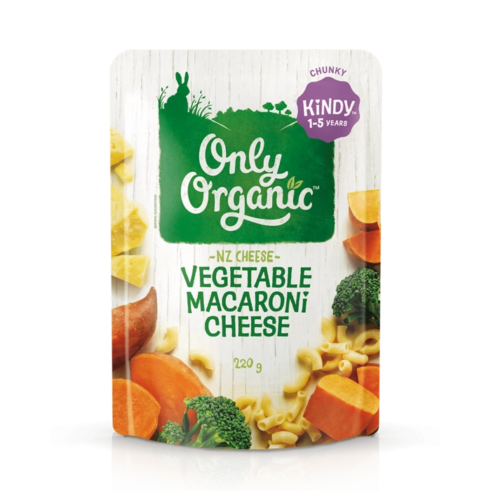 Only Organic Vegetable Macaroni Cheese 12mos+