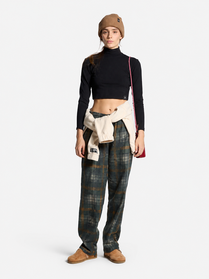 Polera Elepants Jersey Warm Mujer Negro