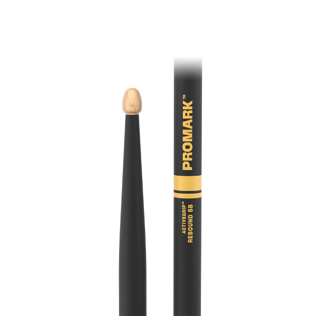 Pro-Mark R5BAG Rebound 5B ActiveGrip Wood Tip (Pair) Drum Sticks