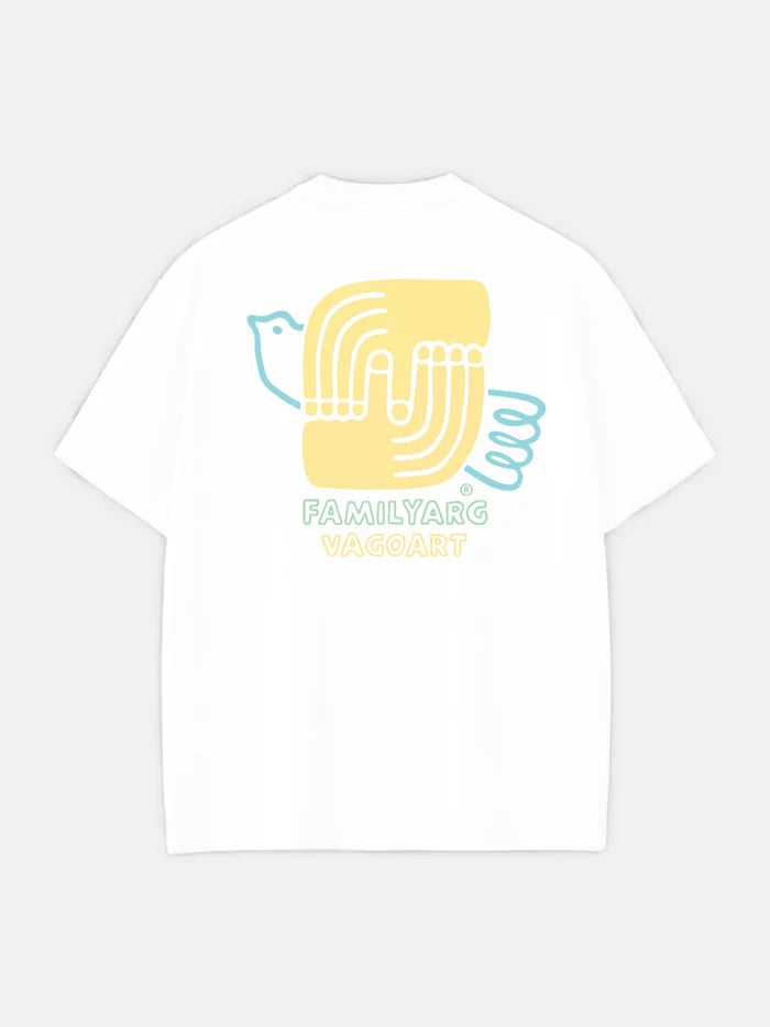 Remera Familyarg Birdi Blanco