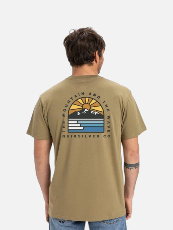 Remera Quiksilver Multi Terrain MT0 Verde Seco