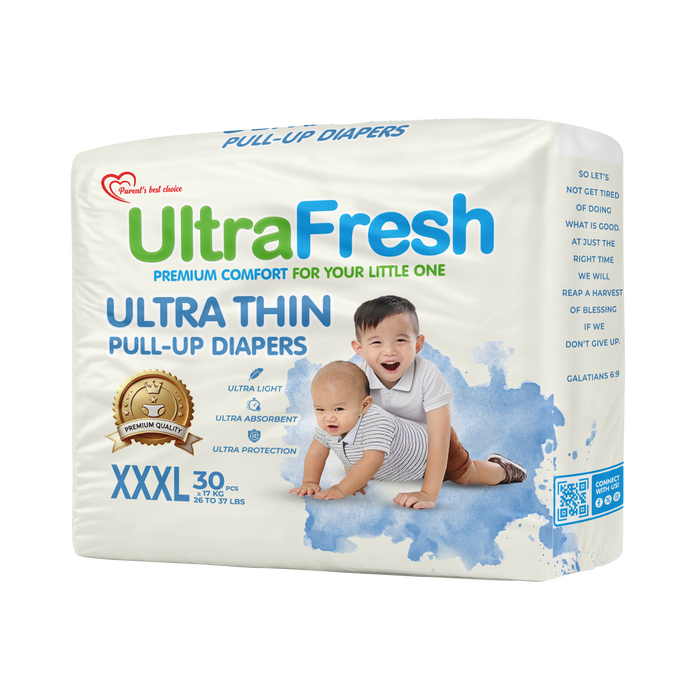 UltraFresh Ultra Thin Pull-Up Diapers