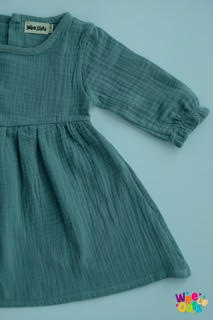 Wee Oats Gummy Organic Cuffed Dress