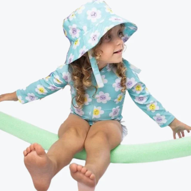 Zoocchini Girls Rashguard Swimsuit