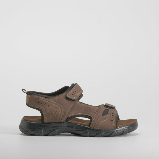 Sandalia deportiva marrón LOIS