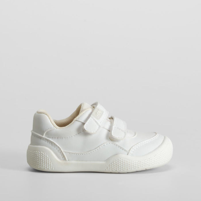 Zapatilla blanca velcro bebé COMFEET BABY