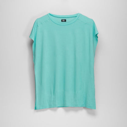 Camiseta manga corta lisa verde UTWO