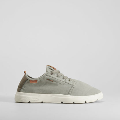 Zapatilla lona blucher verde COMFEET
