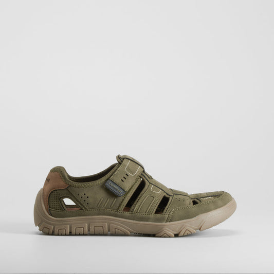 Sandalia barefoot casual verde COMFEET