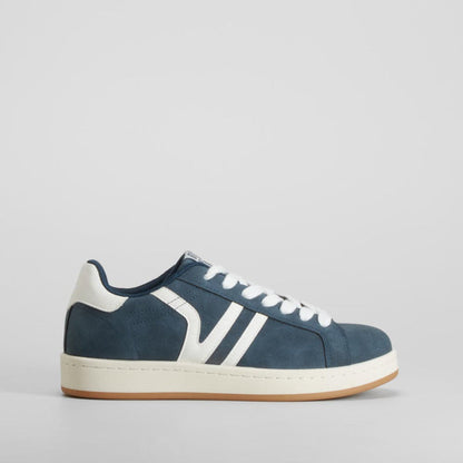 Zapatilla skate retro azul marino NYC