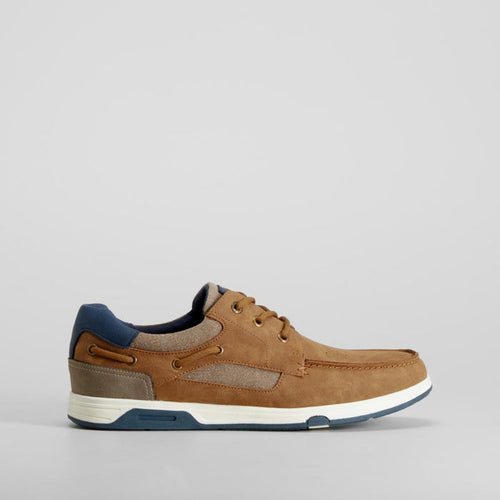Zapato náutico cordones marrón SENDA ROAD