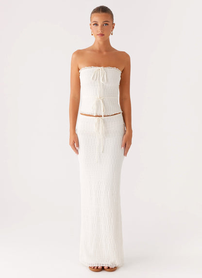 Blakely Tube Top - Ivory
