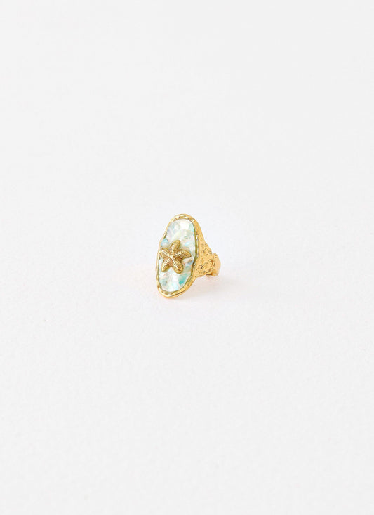 Coral Cove Ring - Blue