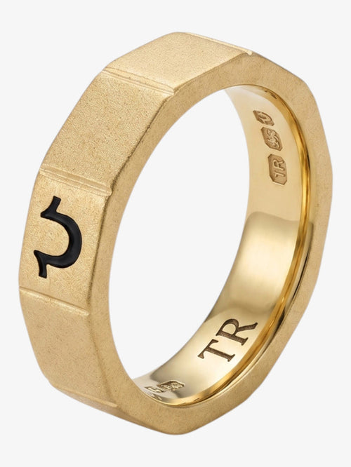 Anillo True Religion Herradura Dorado