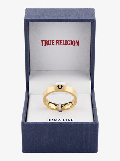 Anillo True Religion Herradura Dorado