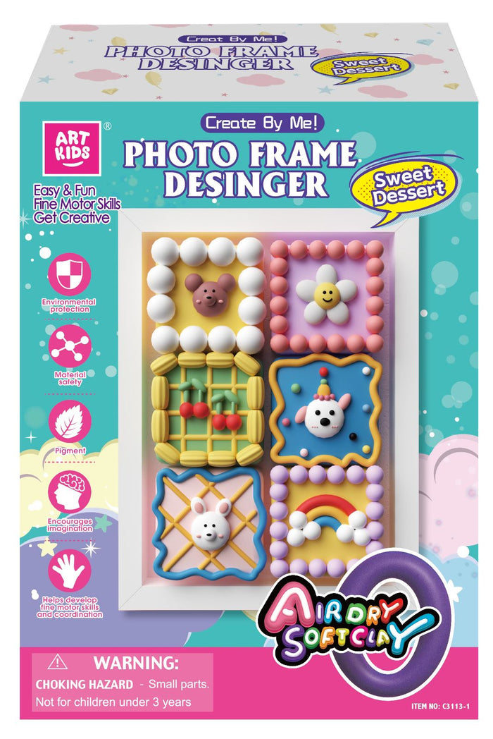 ArtKids Air Dry Soft Clay Photo Frame