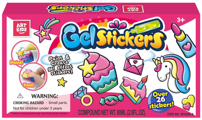 ArtKids Glue Window Color Paint Gel Sticker