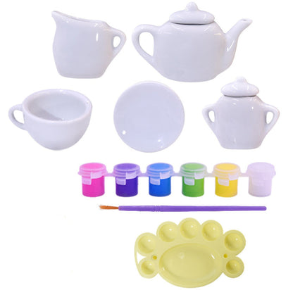 ArtKids Paint Your Own Cool Paint Teapot Set