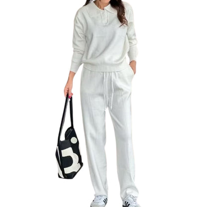 Artse MNL Knitted Long Sleeved Pants Set