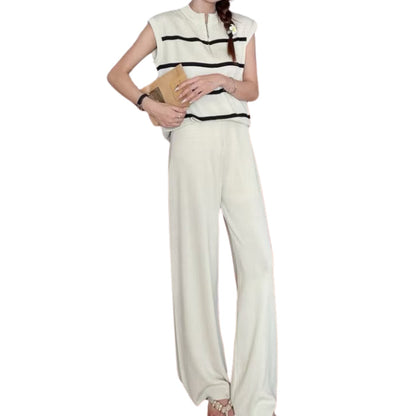 Artse MNL Knitted Stripe Pants Coordinates