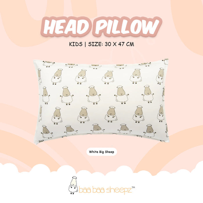 Baa Baa Sheepz Kids Head Pillow