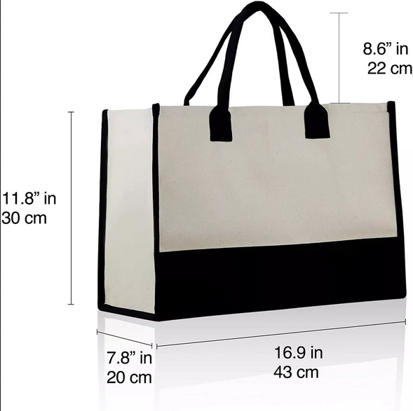 Bags Depot Manila Monogram Canvas Tote