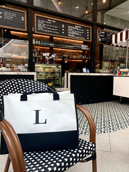 Bags Depot Manila Monogram Canvas Tote