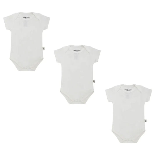 Bamberry Short Sleeved Onesies Trio Pack - Cloud Collection