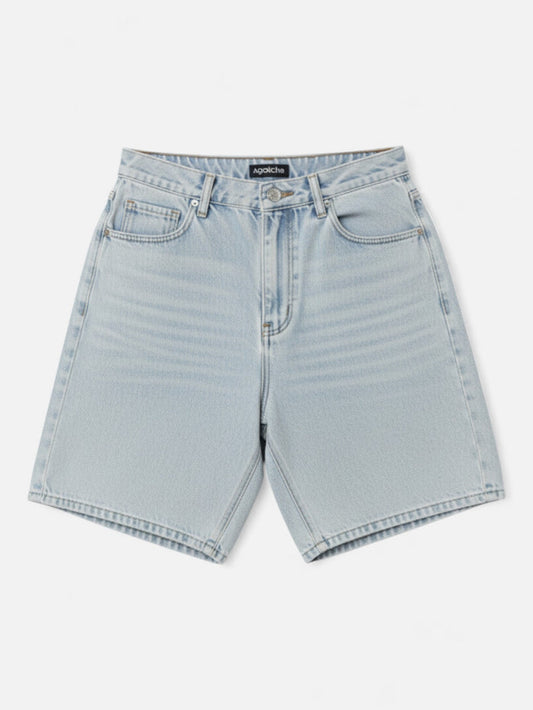 Bermuda Gotcha Regular Denim Celeste - OUTLET