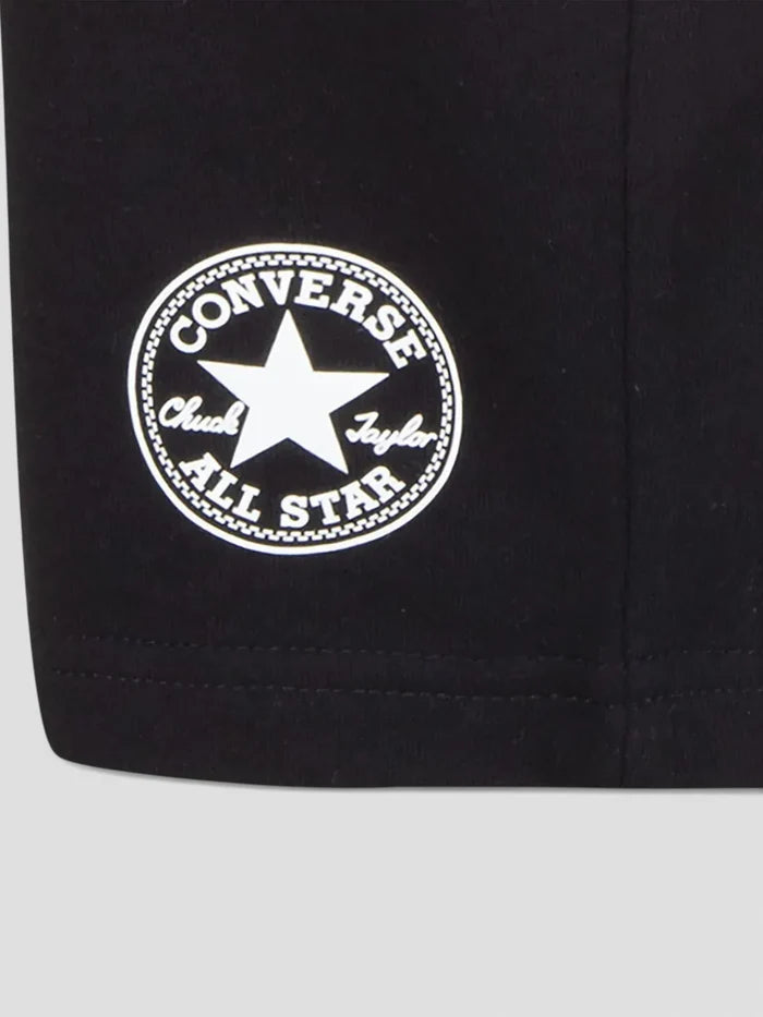 Bermuda Short Converse Patch Negro