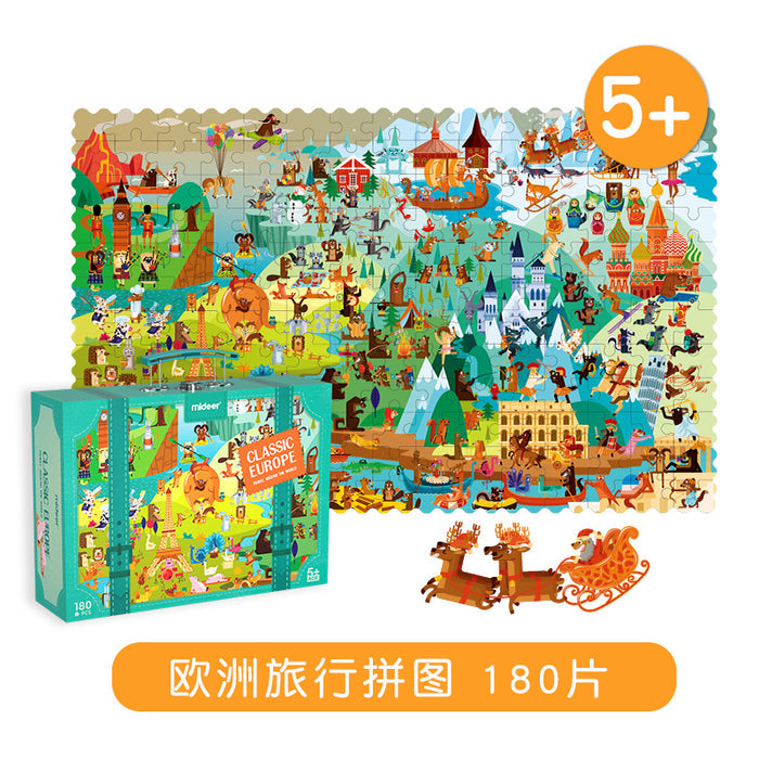 [BODEGA SALE] Mideer Travel Around the World Puzzle