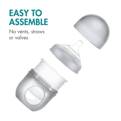 Boon Nursh Silicone Pouch Bottle 4oz (Set of 3)