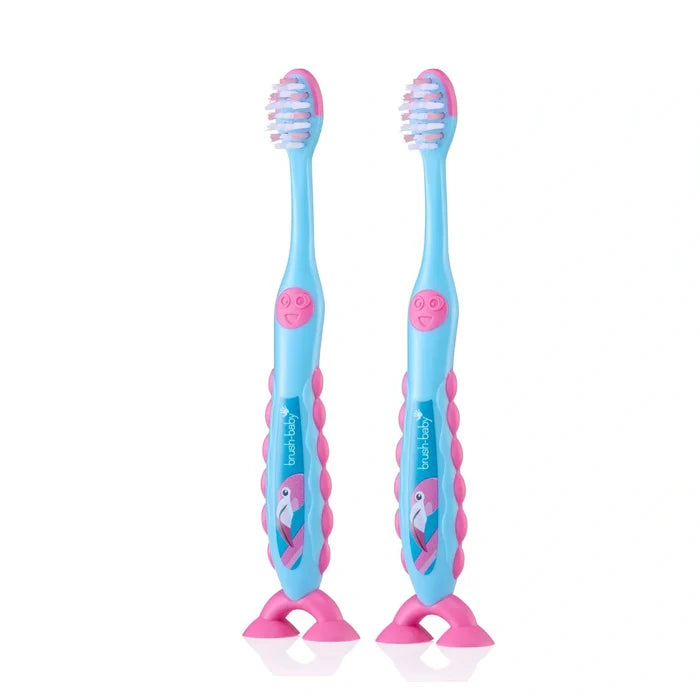 Brush Baby FlossBrush 3-6 Years (2-Pack)