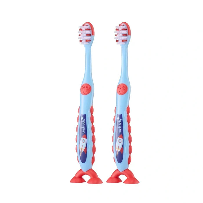 Brush Baby FlossBrush 3-6 Years (2-Pack)