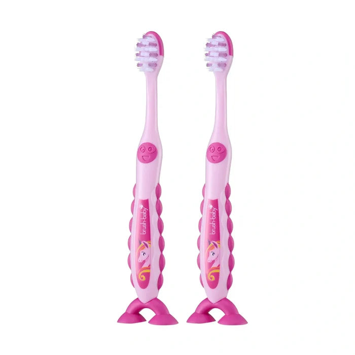 Brush Baby FlossBrush 3-6 Years (2-Pack)