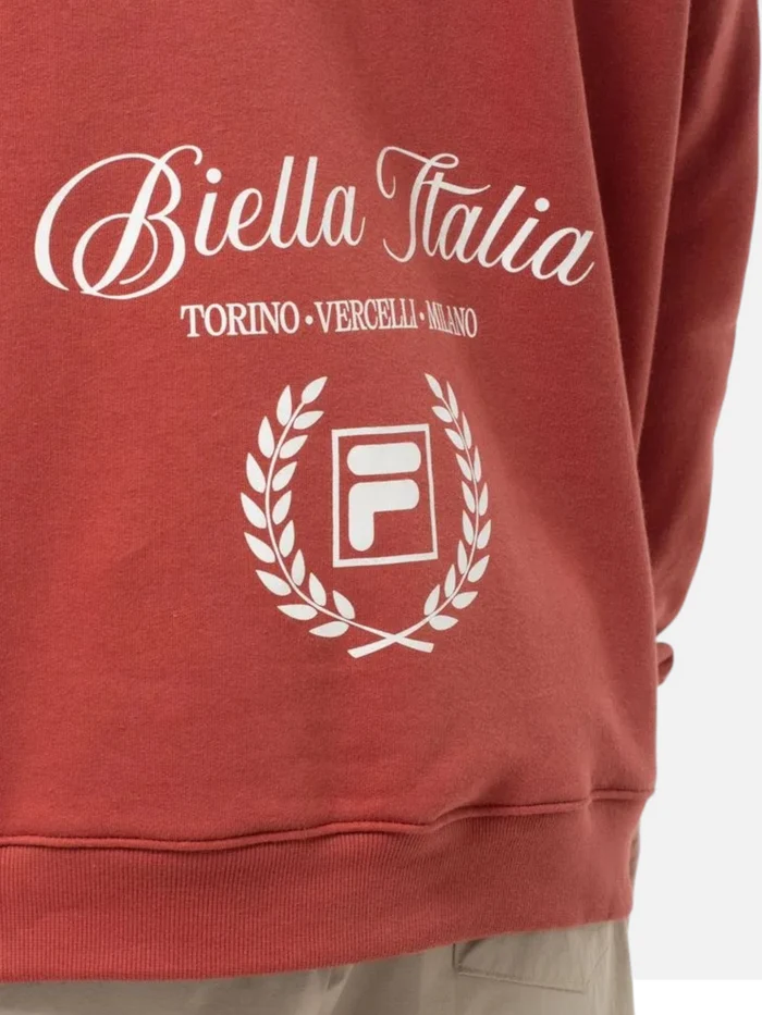 Buzo Fila Unisex Tour Oversized Ocre Rojo