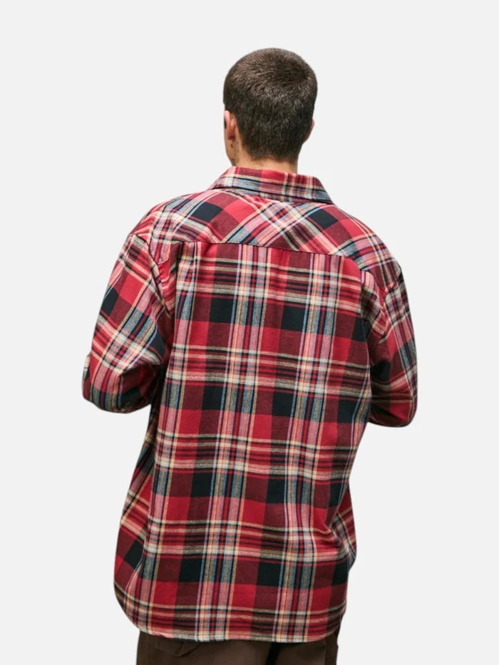 Camisa Elepants Clasica Cuadros Rojo