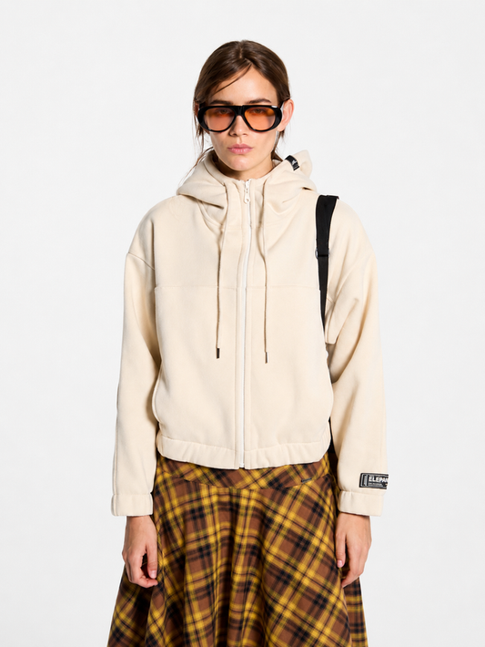 Campera Elepants Cozy Mujer Crudo