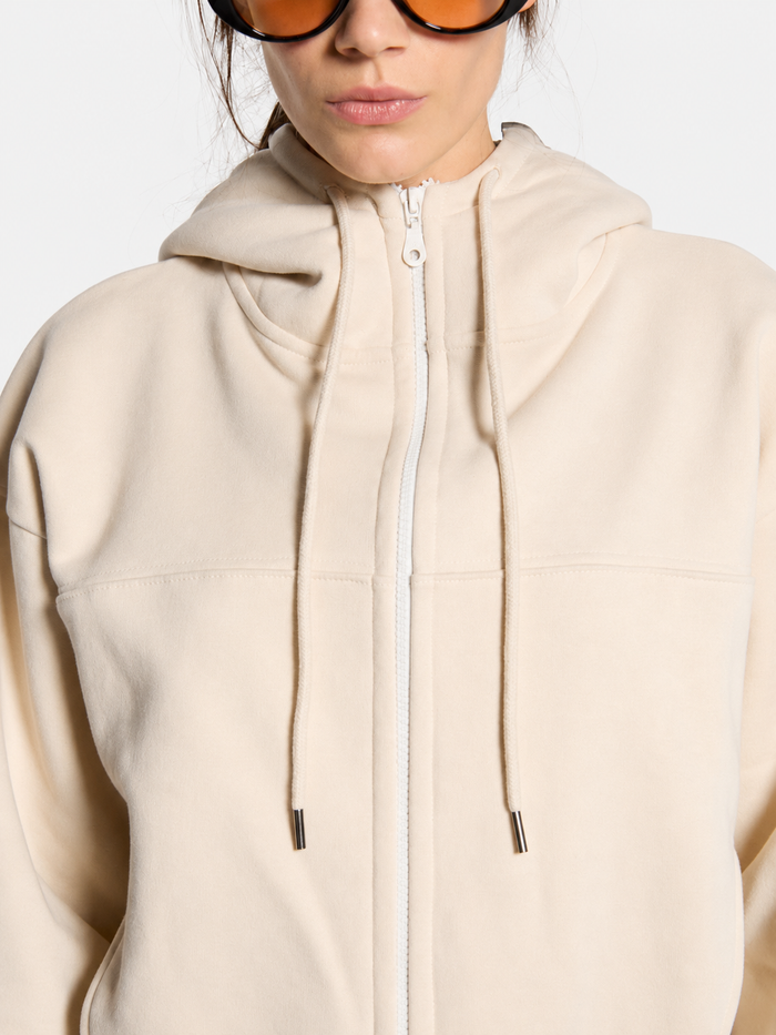 Campera Elepants Cozy Mujer Crudo