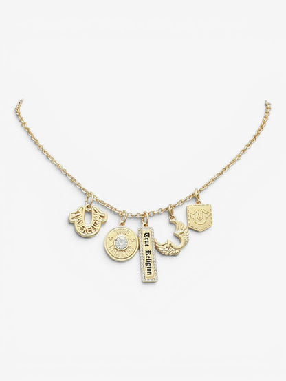 Collar True Religion Con Dijes Intercambiables